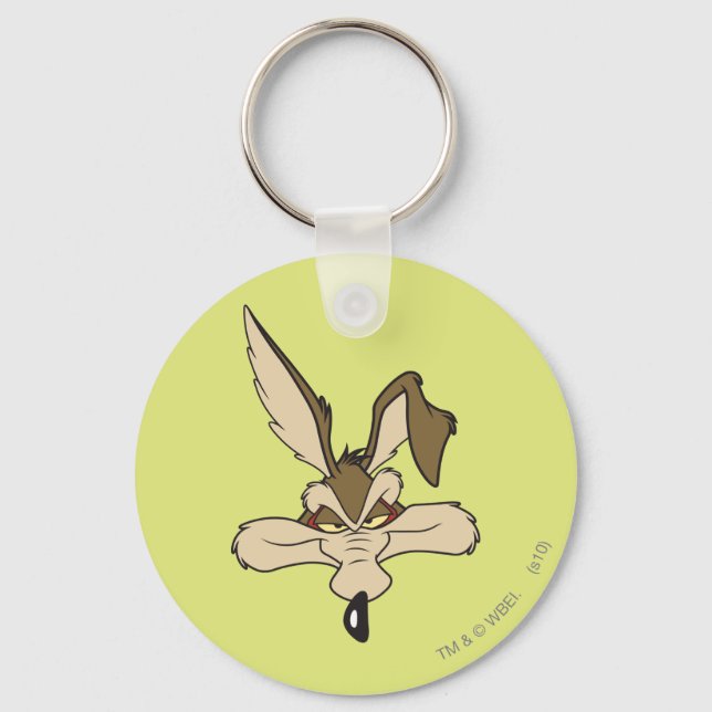 WILE E. COYOTE™ Pleased Head Shoot Schlüsselanhänger (Vorderseite)