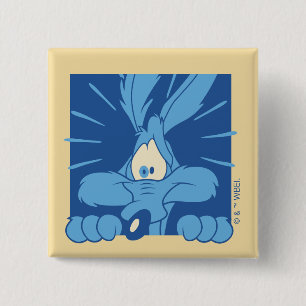 WILE E. COYOTE™ Schockierter Gesichtsausdruck Button