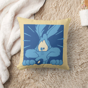 WILE E. COYOTE™ Schockierter Gesichtsausdruck Kissen