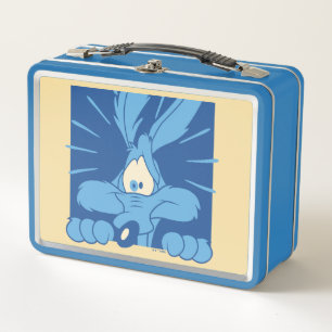 WILE E. COYOTE™ Schockierter Gesichtsausdruck Metall Brotdose