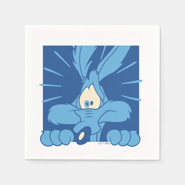 WILE E. COYOTE™ Shocked Expression Serviette (Vorderseite)