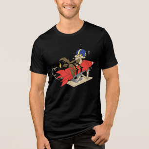 WILE E. COYOTE™ - Start der roten Rakete Tri-Blend Shirt