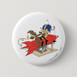 Wile E. Coyote startet Red Rocket Button