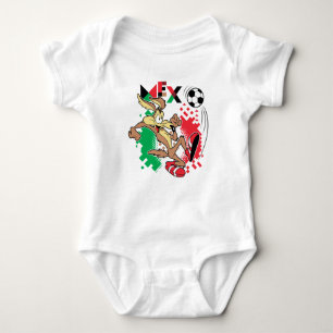 WILE E. COYOTE™ Team Mexico Fußball-Grafik Baby Strampler