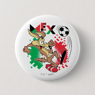 WILE E. COYOTE™ Team Mexico Fußball-Grafik Button
