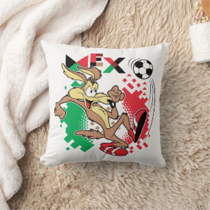 WILE E. COYOTE™ Team Mexico Fußball-Grafik Kissen