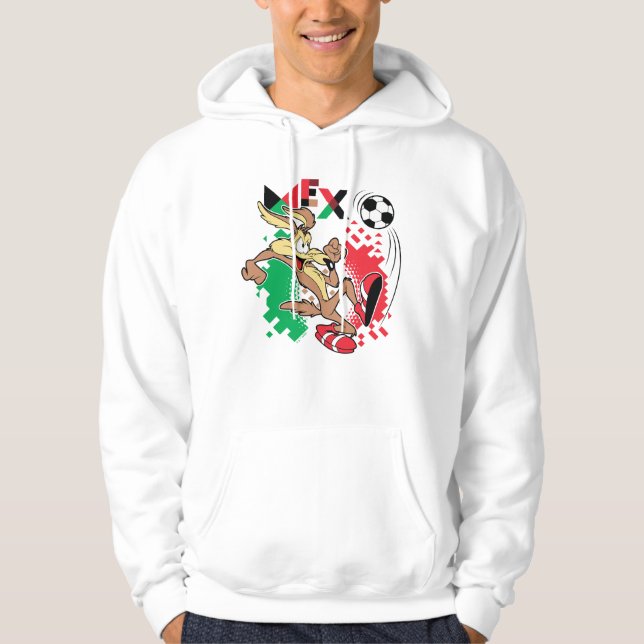 WILE E. COYOTE™ Team Mexico Soccer Graphic Hoodie (Vorderseite)