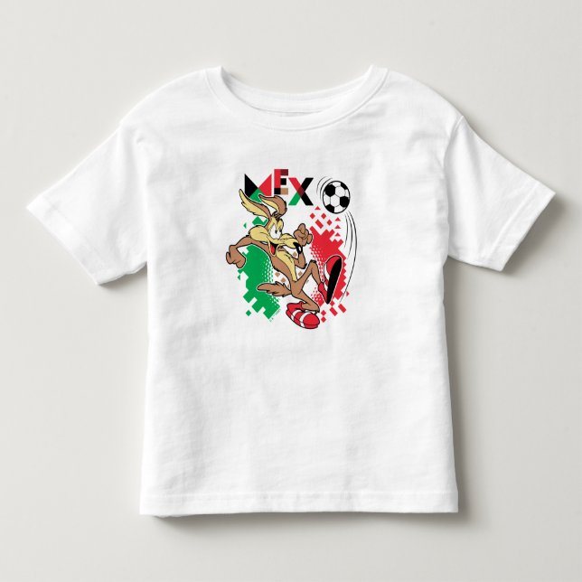 WILE E. COYOTE™ Team Mexico Soccer Graphic Kleinkind T-shirt (Vorderseite)