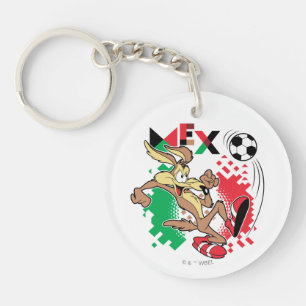 WILE E. COYOTE™ Team Mexiko Fußball Grafik Schlüsselanhänger