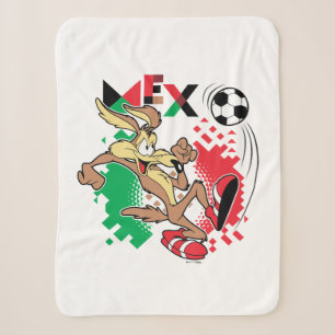 WILE E. COYOTE™ Team Mexiko Fußball Grafik Sherpadecke