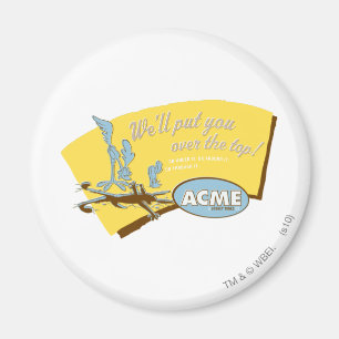 WILE E. COYOTE™ und ROAD RUNNER™ Acme Magnet