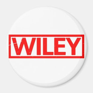 Wiley Briefmarke Magnet