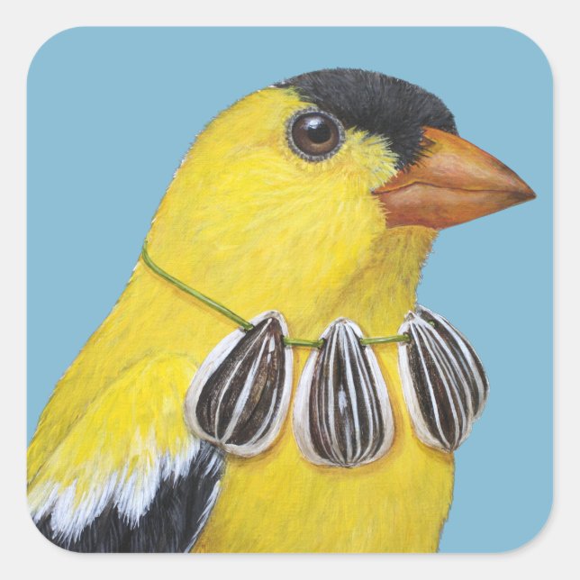Wiley, les stickers goldfinch (Devant)