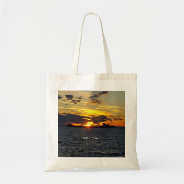 Wilfred Sykes au sac fourre-tout du coucher du sol (Devant)