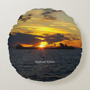 Wilfred Sykes couché de soleil coussin