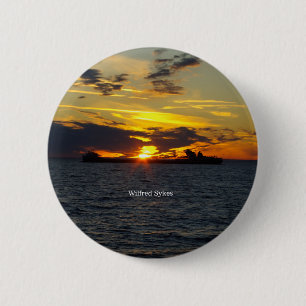 Wilfred Sykes Sonnenuntergang Button