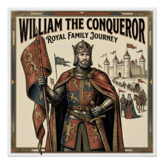 Wilhelm der Eroberer Poster