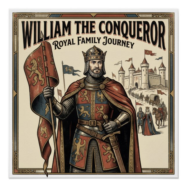 Wilhelm der Eroberer Poster (Vorderseite)