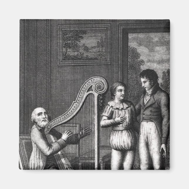 Wilhelm Meisters Lehrstelle Magnet (Vorne)