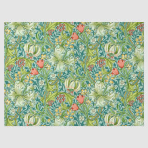 Wilhelm Morris Vintages Blumendesign Seidenpapier