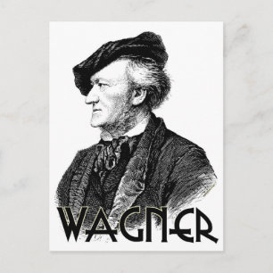 Wilhelm Richard Wagner Postkarte
