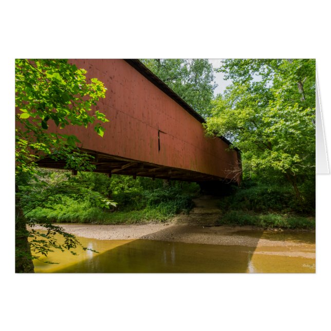 Wilkens Mill Covered Bridge (Vorderseite (Horizontal))