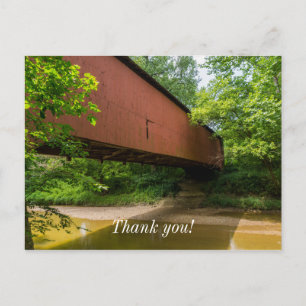 Wilkens Mill Covered Bridge Postkarte