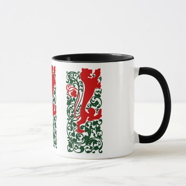 Will Bradley Heraldic Lion Tasse (Rechts)