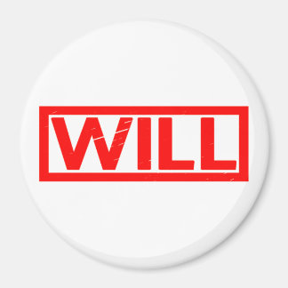Will Briefmarke Magnet