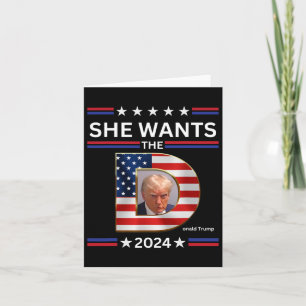 Will die D Donald Trump-Präsidentschaftswahl 2024 Karte