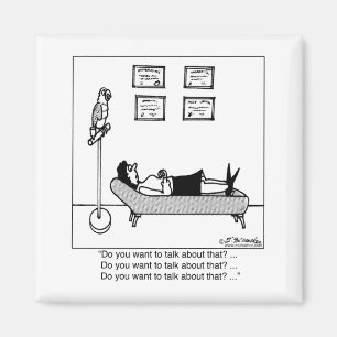 Will du, darüber zu reden? magnet