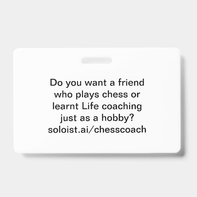 Will du einen Freund? Ausweis (Vorderseite)