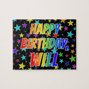 "WILL" First Name, Fun "HAPPY BIRTHDAY"