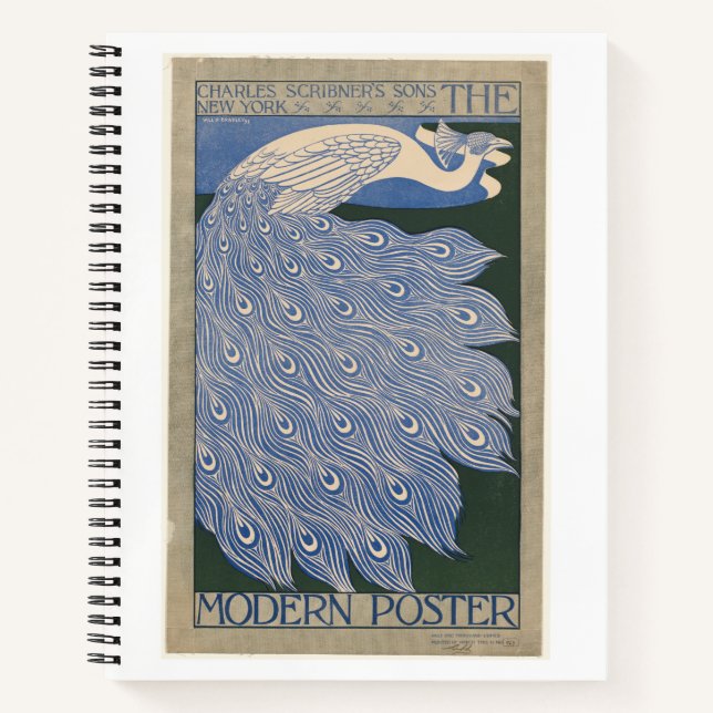 Will H. Bradley , The modern poster  Notizbuch (Vorderseite)
