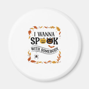 Will jemanden an Halloween-Kürbissen Spinne Fleder Magnet