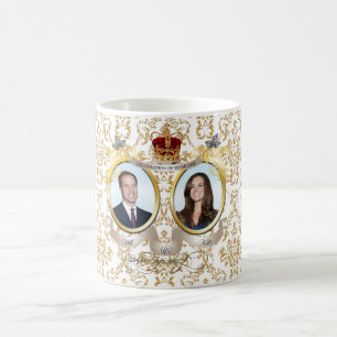 Will+Kate Hochzeit, diy Hintergrundfarbe!! Kaffeetasse