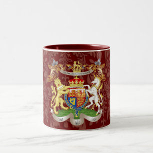 Will+Kate Memorabilia Tasse, anpassbare Farbe! Zweifarbige Tasse