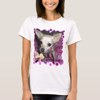will Leckerei chihuahua Hund T-Shirt