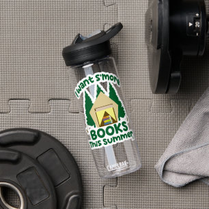 Will Mehr Bücher Sommer Lustig Lesen Sagen Trinkflasche