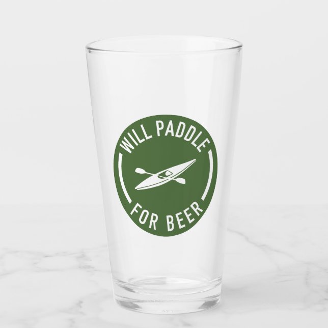 Will Paddel for Beer Glas (Vorderseite)