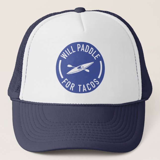 Will Paddle für Tacos Truckerkappe (Vorderseite)