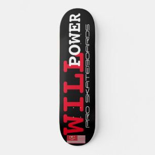 WILL POWER Pro Skateboard JMT USA Skateboard