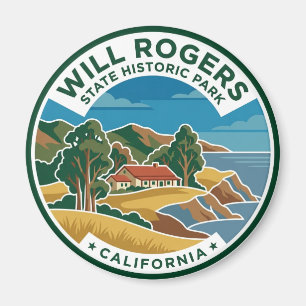 Will Rogers State Historic Park Kalifornien Magnet