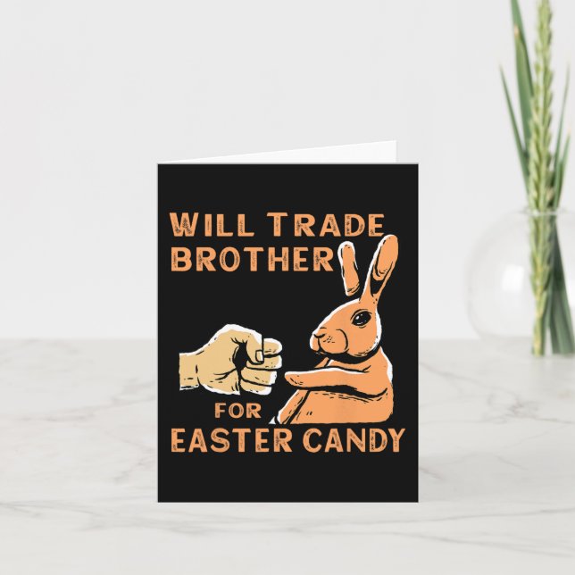 Will Trade Brother für OsterBonbons Karte (Vorderseite)