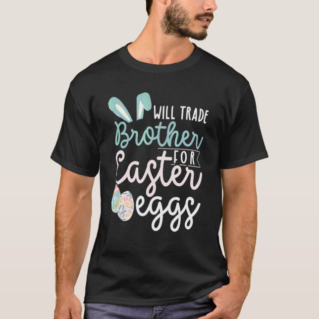Will Trade Brother für Osterkandy Ostersonne E T-Shirt (Vorderseite)