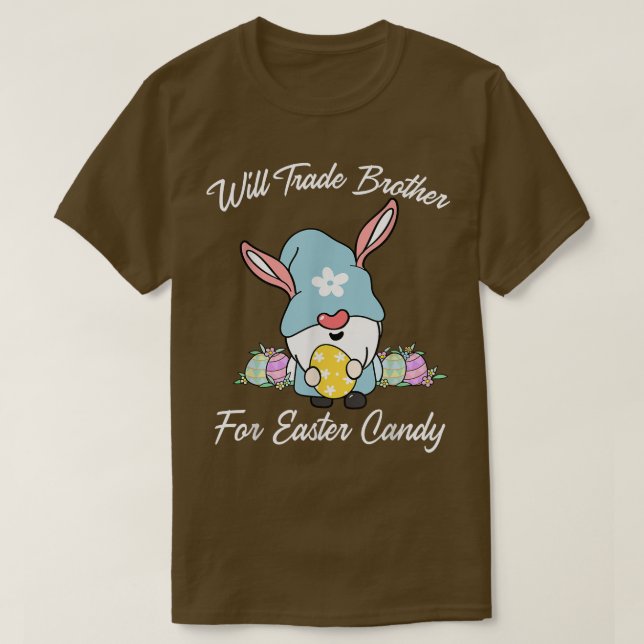 Will Trade Sister für OsterkücheFunny Osterfest Gi T-Shirt (Design vorne)