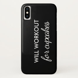 Will Workout für Cupcakes iPhone Fall Case-Mate iPhone Hülle