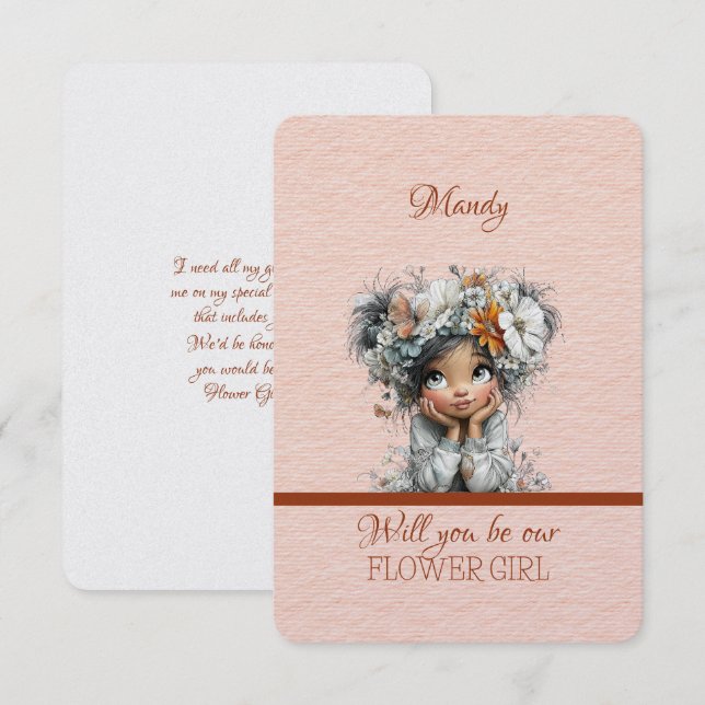 Will You Be My Flower Girl (Vorne/Hinten)