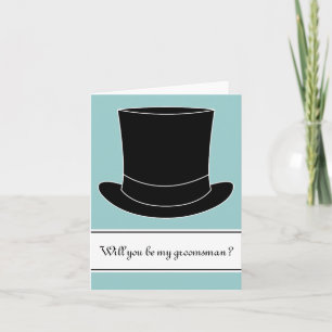 Will you be my groomsman card   einladung
