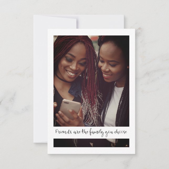 Will You Be My Maid of Honor Quote Photo Proposal (Vorderseite)